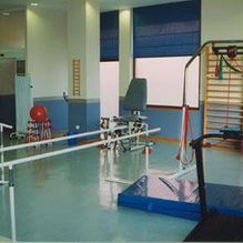 Medirval instalaciones para las clases de fisioterapia